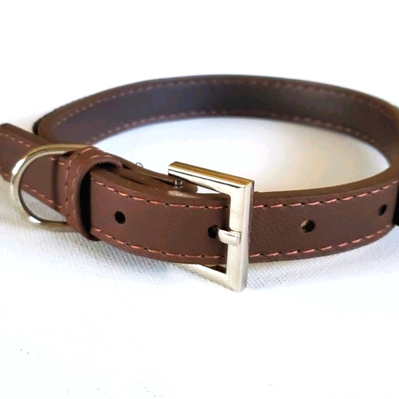 Dog Collar AKC Brown on Brown Bling - Picture 12 of 14